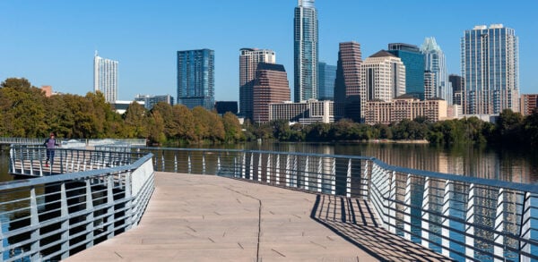 Austin Hike and Bike Trail Downtown